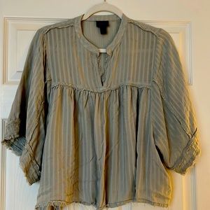 Boho blouse, like new